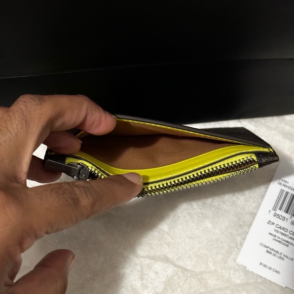Coach Zip Card Case - Picture 4 of 4
